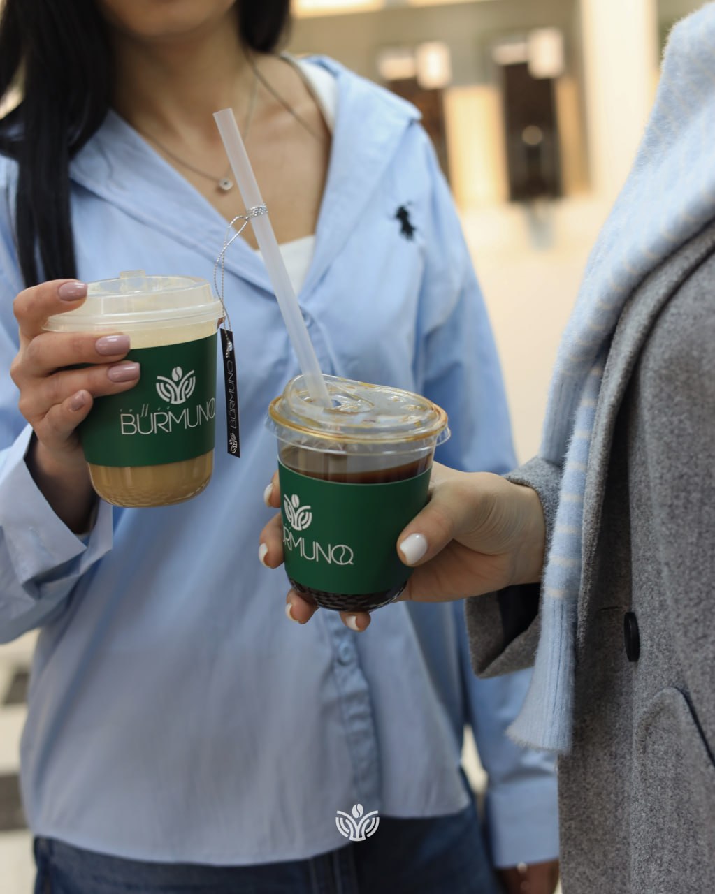 Два напитка Coffee Burmunq для утреннего кофе