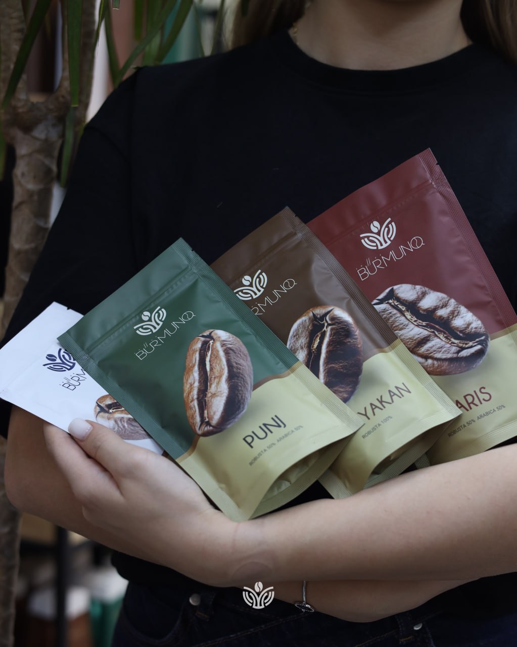 Фирменные упаковки кофе Coffee Burmunq